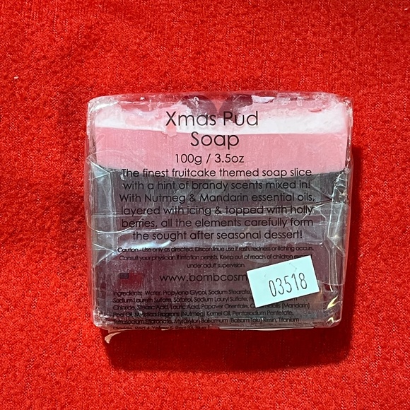 Xmas Pud Handmade Soap – NEW • Festive Holiday Scent - Picture 2 of 7